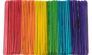 Opakowanie Patyczki kreatywne Jumbo 11,4cm 50szt