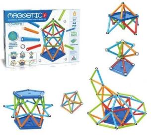 Patyczki magnetyczne 44el. Wydawca: Ciuciubabka. Multiszop.pl Opakowanie Patyczki magnetyczne 44el