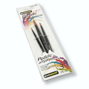 Opakowanie Pędzle artystyczne 3szt