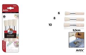 Opakowanie Pędzle do szablonów 3szt