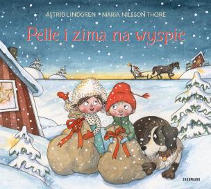 Pelle i zima na wyspie. Autor: Lindgren Astrid. Multiszop.pl Okładka książki Pelle i zima na wyspie