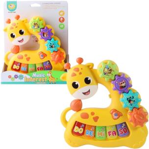 Pianinka żyrafa edukacyjna. Wydawca: Trifox. Multiszop.pl Opakowanie Pianinka żyrafa edukacyjna