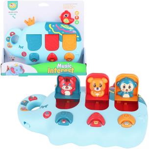 Pianinko słonik dla malucha. Wydawca: Trifox. Multiszop.pl Opakowanie Pianinko słonik dla malucha