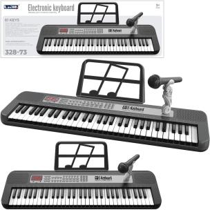 Opakowanie Pianino keyboard 61 klawiszy