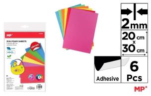 Opakowanie Pianka dekoracyjna 20x30cm 6 kolorów