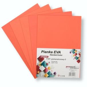Opakowanie Pianka standard A4 Eva pomarańczowa 5szt
