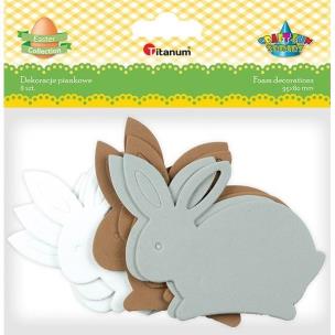 Opakowanie Piankowe króliki 95x80mm 8szt