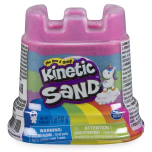 Piasek kinetyczny Kinetic Sand Mini Tęczowy Zamek. Wydawca: Spin Master. Multiszop.pl Opakowanie Piasek kinetyczny Kinetic Sand Mini Tęczowy Zamek