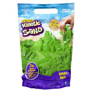 Piasek kinetyczny Kinetic Sand Zielony 900g. Wydawca: Spin Master. Multiszop.pl Opakowanie Piasek kinetyczny Kinetic Sand Zielony 900g