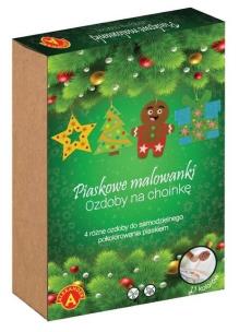 Opakowanie Piaskowe Malowanki Ozdoby na Choinkę: Ciastek