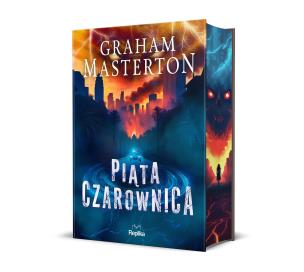 Piąta czarownica (barwione brzegi). Autor: Graham Masterton. Multiszop.pl Okładka książki Piąta czarownica (barwione brzegi)