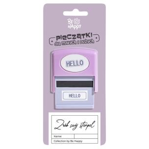 Opakowanie Pieczątka z napisem - Hello