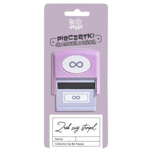Pieczątka z napisem - Znak nieskończoności. Wydawca: Be-Happy Gifts. Multiszop.pl Opakowanie Pieczątka z napisem - Znak nieskończoności