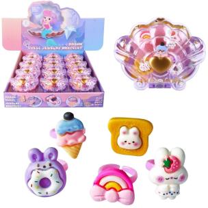 Pierścionki w szkatułce na nadgarstek MIX. Wydawca: Trifox. Multiszop.pl Opakowanie Pierścionki w szkatułce na nadgarstek MIX