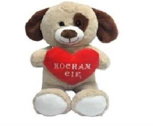 Opakowanie Pies Kocham Cię 20cm