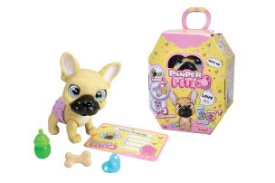 Pies Pamper Petz Buldog francuski 15cm. Wydawca: SIMBA. Multiszop.pl Opakowanie Pies Pamper Petz Buldog francuski 15cm