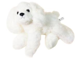 Opakowanie Pies pluszowy biały 25x24cm