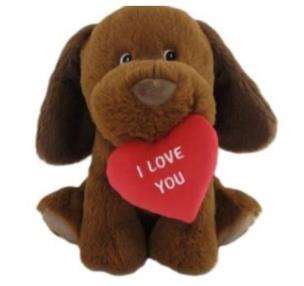 Opakowanie Piesek pluszowy z sercem 35cm