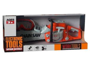 Opakowanie Piła na baterie z goglami ochronnymi