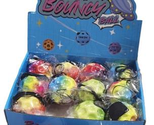 Opakowanie Piłeczka na gumce z rzepem MIX