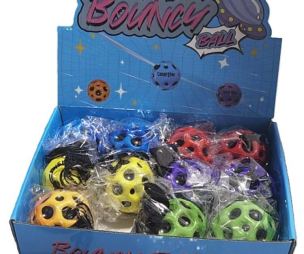 Opakowanie Piłeczka na gumce z rzepem MIX