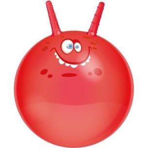 Opakowanie Piłka do skakania z rogami czerwona 45cm