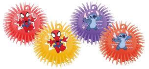 Opakowanie Piłka gumowa kudłata Spidey i Stitch mix 23cm