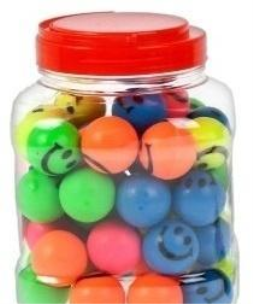 Piłka kauczukowa 32mm (60szt). Wydawca: Merkpol. Multiszop.pl Opakowanie Piłka kauczukowa 32mm (60szt)