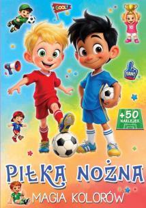 Okładka książki Piłka Nożna. Magia kolorów