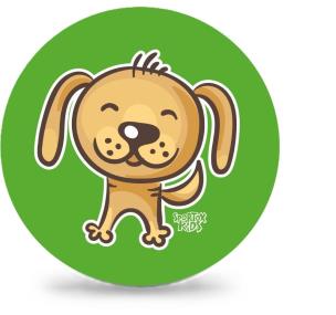 Opakowanie Piłka PVC Sportox Kids 230mm - Psiak