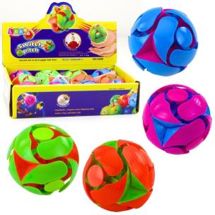 Piłka zmieniająca kolor 6cm MIX. Wydawca: Leantoys. Multiszop.pl Opakowanie Piłka zmieniająca kolor 6cm MIX