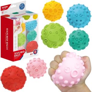 Opakowanie Piłki miękkie sensoryczne 6el