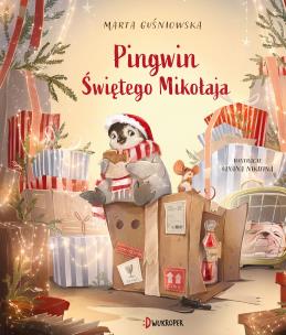 Okładka książki Pingwin Świętego Mikołaja