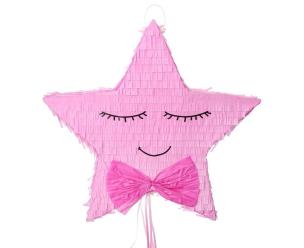Opakowanie Piniata Gwiazdka różowa 45x8x43cm