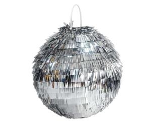 Opakowanie Piniata Kula disco srebrna 25x25x25cm
