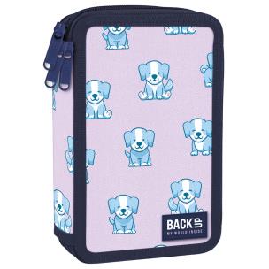 Opakowanie Piórnik 3-komorowy z wyposażeniem BACKUP 4 model EW 63 Pieski