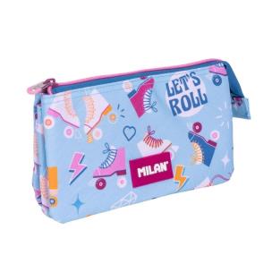 Piórnik 5 komorowy Roller 2 MILAN. Wydawca: MILAN. Multiszop.pl Opakowanie Piórnik 5 komorowy Roller 2 MILAN