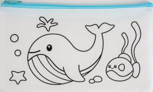 Opakowanie Piórnik etui Tinting wieloryb