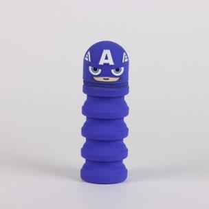 Piórnik gumowy rozkładany Kapitan Ameryka. Wydawca: Artesania Cerda. Multiszop.pl Opakowanie Piórnik gumowy rozkładany Kapitan Ameryka