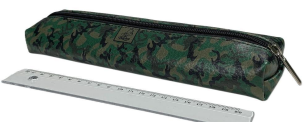 Opakowanie Piórnik Jamnik ekoskóra Camouflage moro