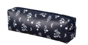 Opakowanie Piórnik jednokomorowy czarny - Gałązki