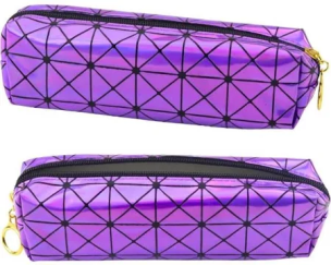 Piórnik jednokomorowy holo fiolet. Wydawca: Leantoys. Multiszop.pl Opakowanie Piórnik jednokomorowy holo fiolet