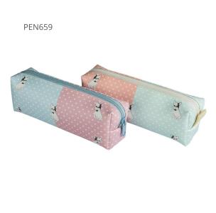 Opakowanie Piórnik jednokomorowy okrągły pieski MIX