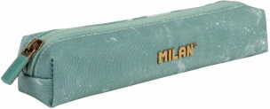 Piórnik mini kwadrat Lava zielony. Wydawca: MILAN. Multiszop.pl Opakowanie Piórnik mini kwadrat Lava zielony