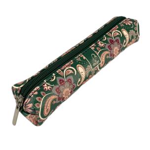 Opakowanie Piórnik mini prostokąt Paisley Kwiaty Green