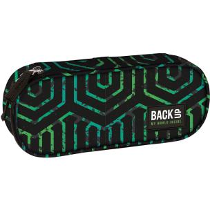 Opakowanie Piórnik owalny  BACKUP 4 model A 101 Trójwymiary