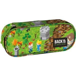 Opakowanie Piórnik owalny  BACKUP 4 model A 61 Game level