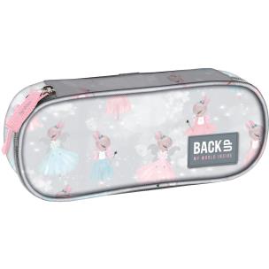 Opakowanie Piórnik owalny  BACKUP 4 model A 82 Słodkie króliczki