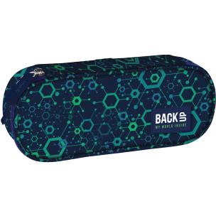 Opakowanie Piórnik owalny BACKUP 4 model A 96 Molekuły