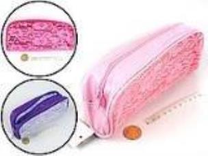 Opakowanie Piórnik PCV z koronką MIX